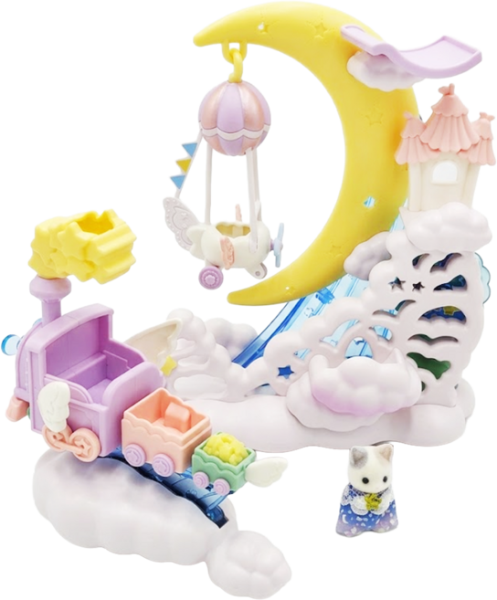 EPOCH Sylvanian Families 森林家族 繽紛花朵遊行列車組 EP15616 3歲以上, 1盒