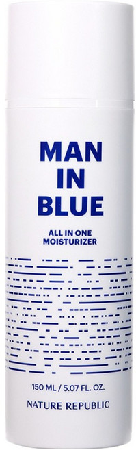 NATURE REPUBLIC MAN IN BLUE 多效合一保濕乳液, 1個, 150ml
