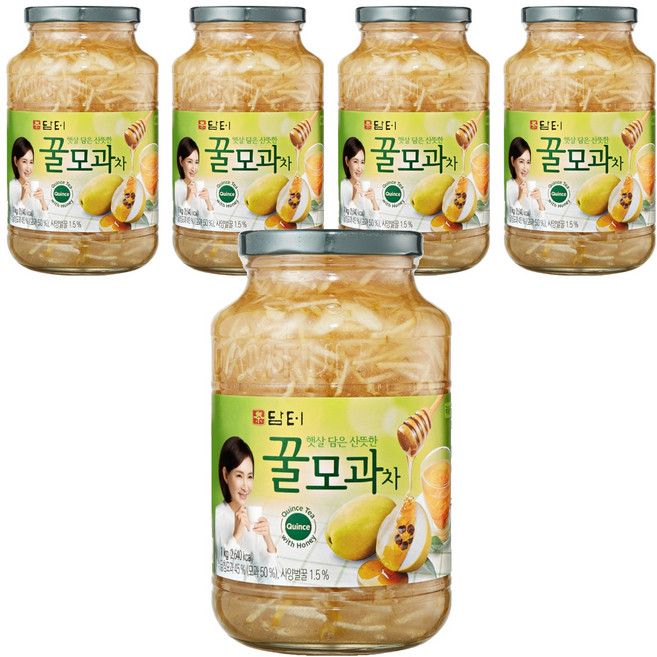 담터 꿀모과차, 1kg, 1개입, 5개