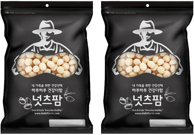 넛츠팜 마카다미아, 300g, 2개