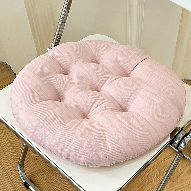 소소하우스 푹신한 원형 쿠션 방석