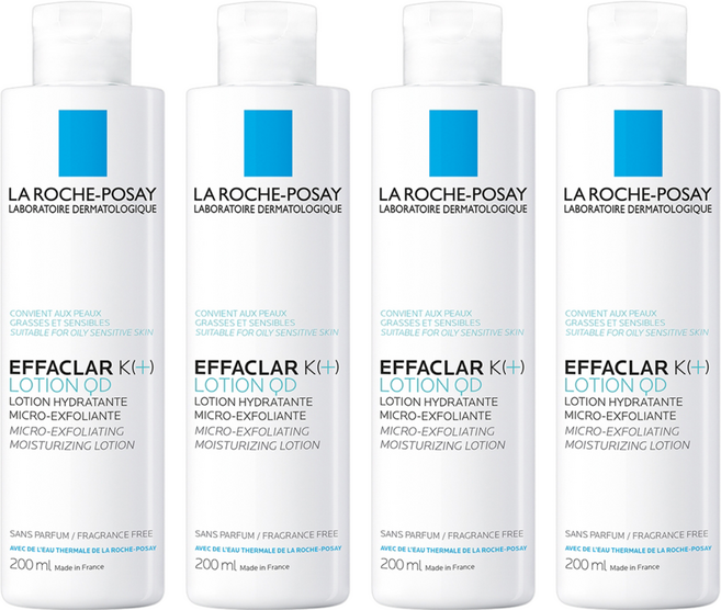 LA ROCHE POSAY 理膚寶水 台灣公司貨 淨透煥膚調理化妝水, 200ml, 4瓶