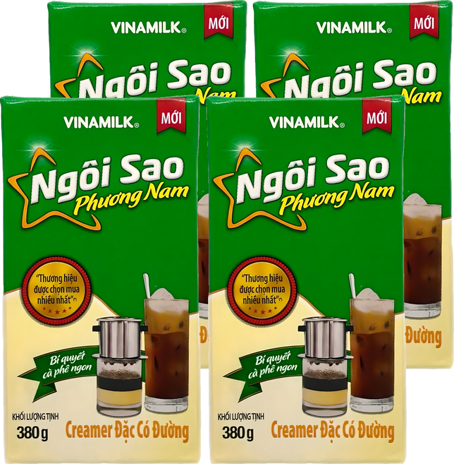 VINAMILK 安惠紹豐南煉乳, 380g, 4個