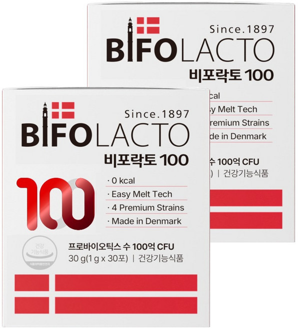 비포락토 100 유산균, 30g, 2개