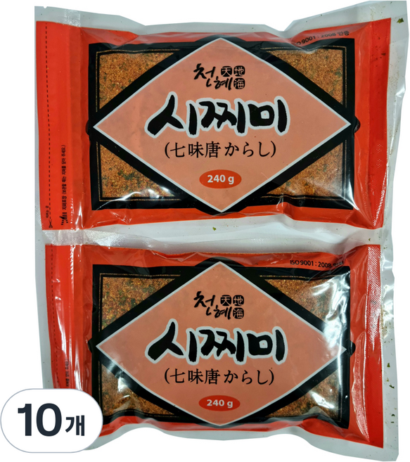천혜식품 시찌미, 240g, 10개