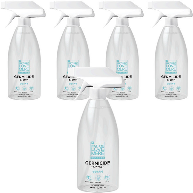 네이쳐러브메레 살균소독제, 500ml, 5개