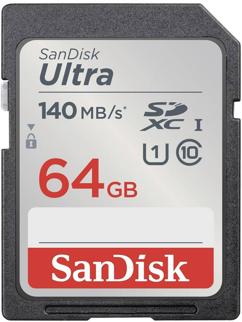 SanDisk 晟碟 Ultra SDXC記憶卡, 64GB, 1個