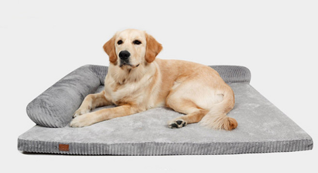 딩동펫 반려동물 사각방석, 그레이, 1개