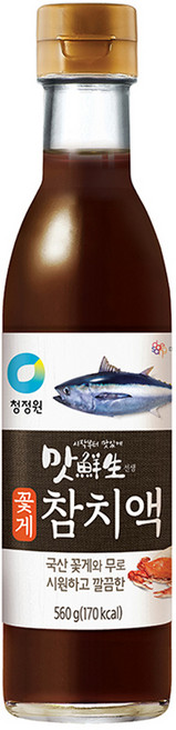 맛선생 꽃게 참치액, 560g, 1개