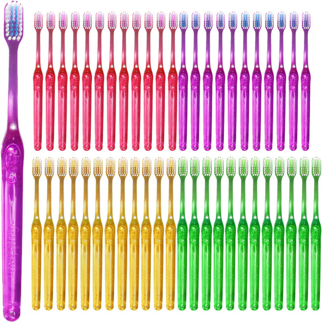 아미덴 플러스 이중슬림모 칫솔 12p 세트, 4세트, 12개입