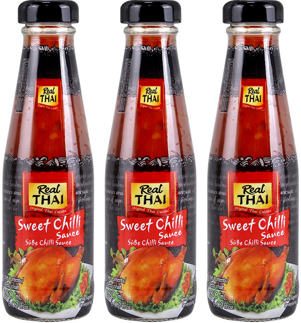 리얼타이 스위트 칠리 소스, 180ml, 3개