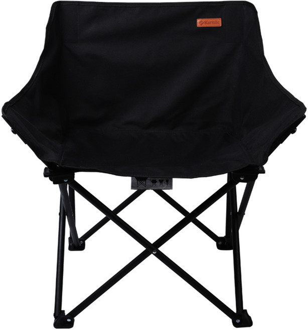 카르닉 폴딩 캠핑의자, 블랙, 1개