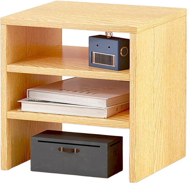 IKA 宜卡家居 無抽款 櫃子 25 x 24.5 x 26cm, 原木, 3層