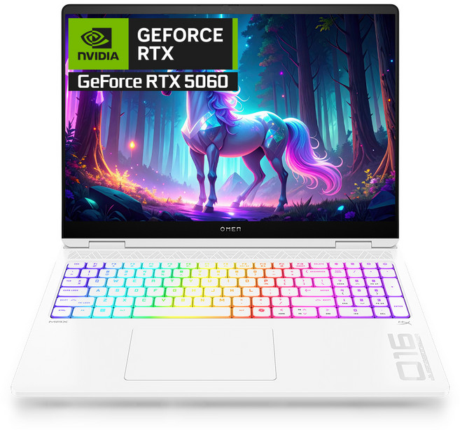 HP 2025 오멘 맥스 16 코어Ultra9 지포스 RTX 5060, Ceramic White, 1TB, 32GB, WIN11 Home, 16-ah0174TX