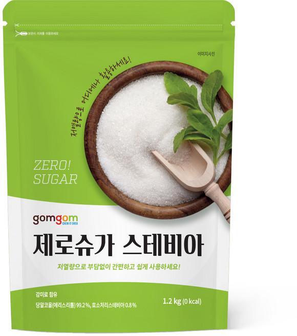 곰곰 제로슈가 스테비아, 1.2kg, 1개