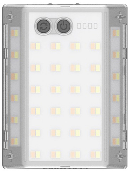 Claymore 3FACE MINI 廣角露營燈 USB充電, 灰色, 1個