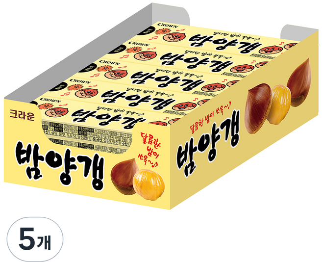 크라운 밤양갱, 1kg, 5개