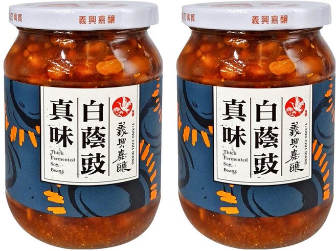 義興嘉釀 真味白蔭豉, 360g, 2罐