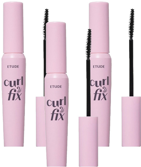 에뛰드 컬 픽스 마스카라 8g, 그레이브라운, 3개