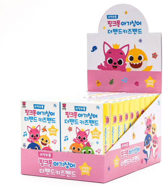 아텍스 핑크퐁 아기상어 더 키즈밴드 혼합형, 16개입, 20개