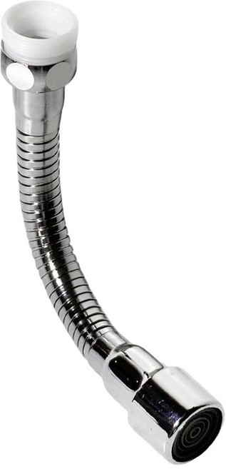 Lofor 樂活生活家 不鏽鋼定向柔波器 360°自由 任意彎曲 節水, 1個