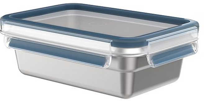Tefal 特福 MasterSeal 可微波不鏽鋼保鮮盒含蓋, 容器 + 蓋子, 1個