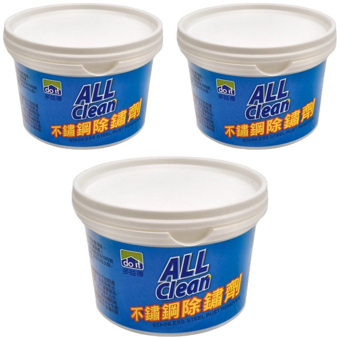 do it 多益得 ALL Clean 不鏽鋼除鏽劑, 250g, 3罐