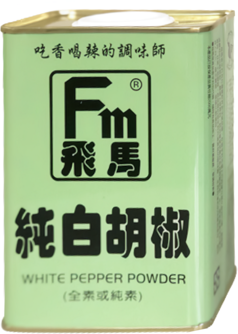 飛馬 100%純白胡椒 金罐, 400g, 1罐