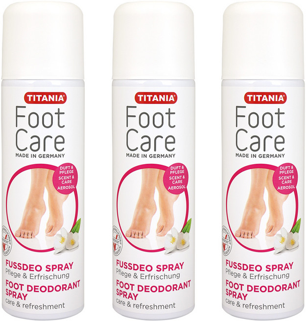 티타니아 발냄새 스프레이, 200ml, 3개