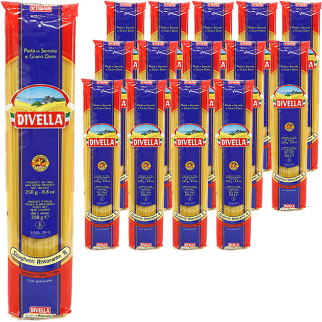 DIVELLA 德威樂 義大利麵 8號, 250g, 15個