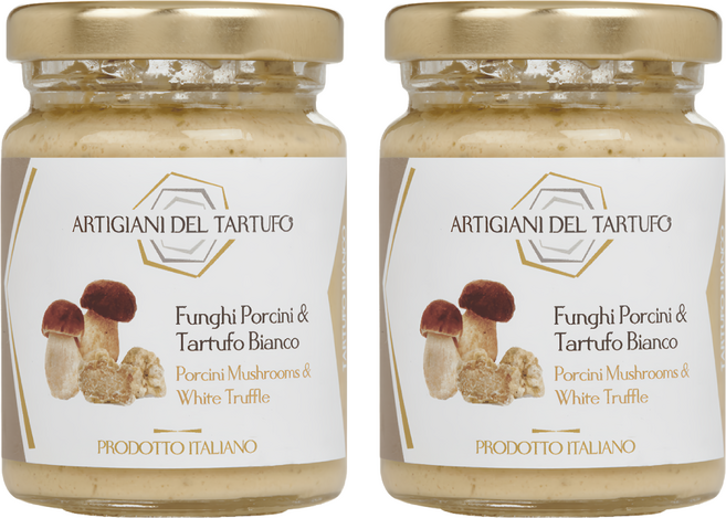 ARTIGIANI DEL TARTUFO 職人 白松露牛肝菌菇醬, 90g, 2罐