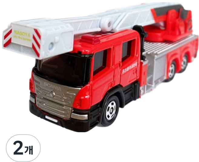 TOMICA 145 名古屋市消防局雲梯消防車公仔 M32L-AT, 單一顏色, 2個