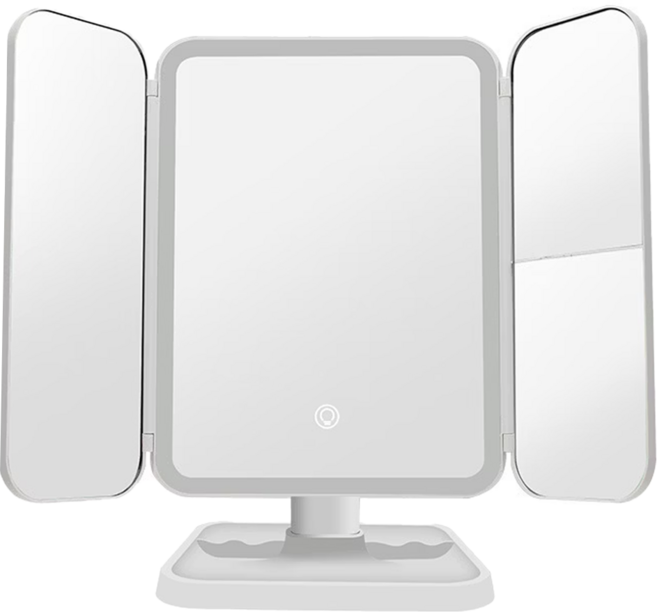 韓系LED化妝燈 充電款 32 x 18cm 白光, 1個