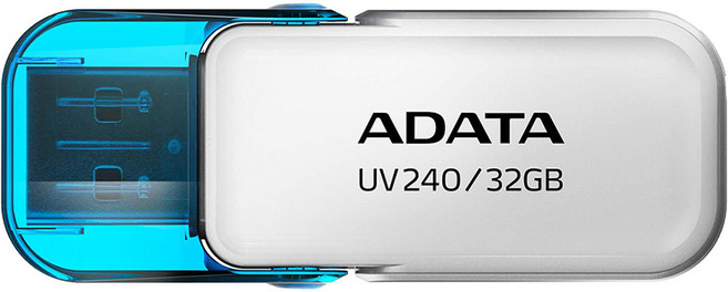 ADATA 威剛 隨身碟 UV240 白色, 32GB, 1個