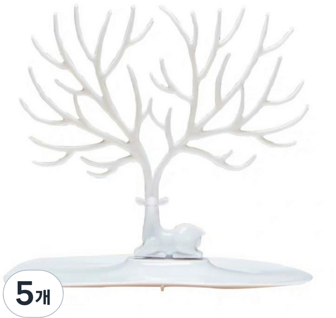 마이 디어 쥬얼리 장식대, 5개, 화이트