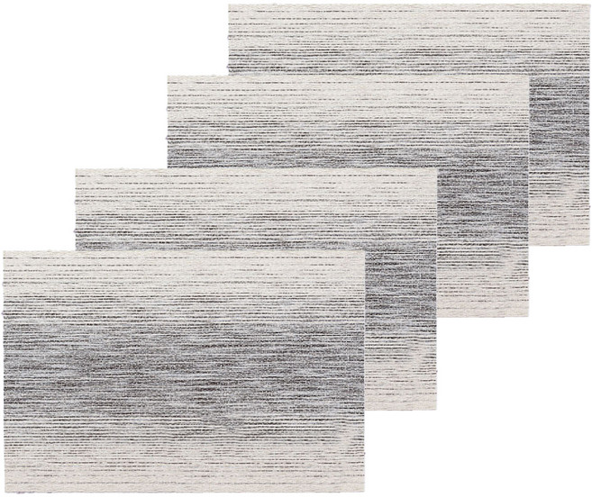 감동픽 그라데이션 고급 식탁매트 4p, 베이지, 45 x 30 cm, 4개
