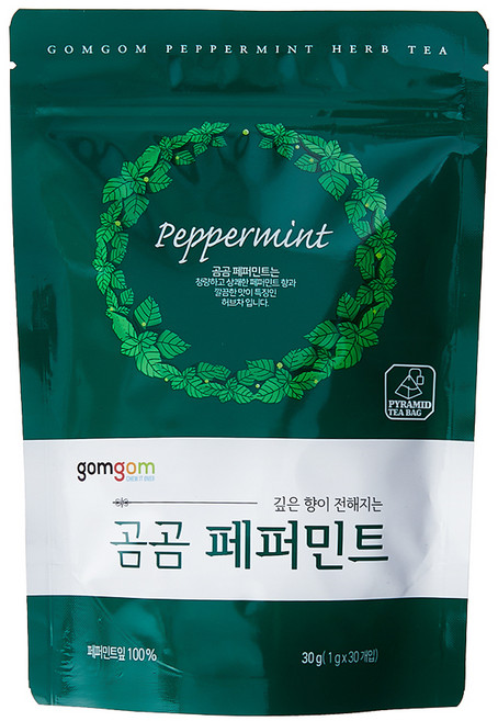 곰곰 페퍼민트, 1g, 30개입, 1개