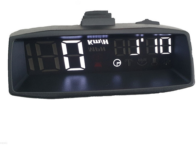 듀얼 속도 시계 튜닝게이지 HUD H200 화이트, 컨텐츠 참조, 1개