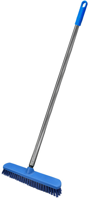 월드크린 블루링 바닥솔 스텐봉 세트 32cm, 1개