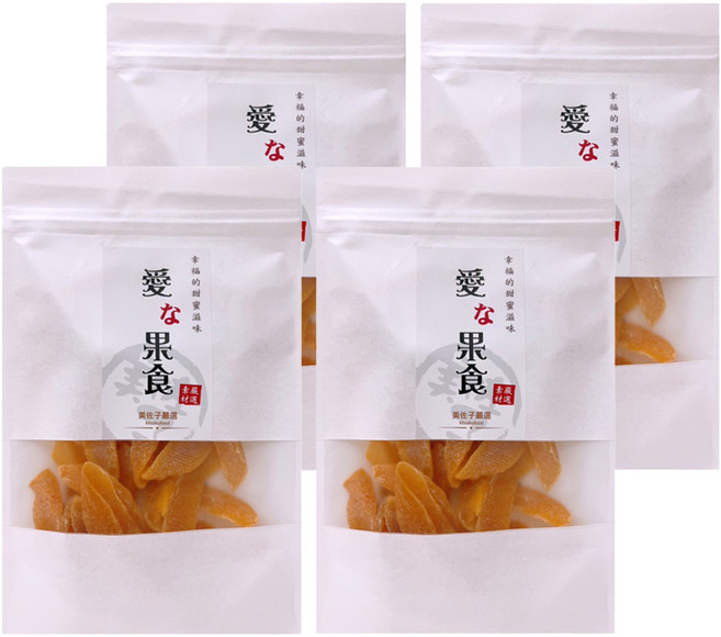 MISAKO 美佐子 嚴選果乾系列 特級水蜜桃乾, 4包, 120g