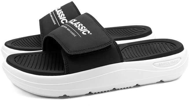 아키클래식 듀얼 쿠셔닝 슬라이드 남녀공용 슬리퍼 AKALMUP03