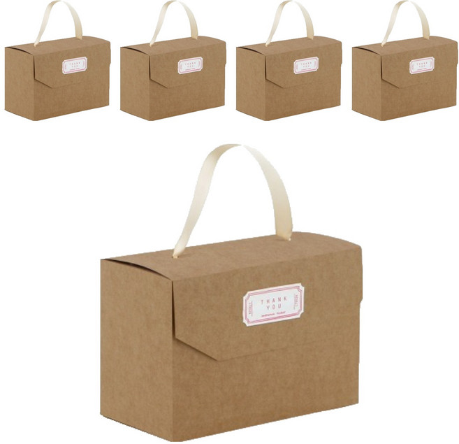 크라 땡큐 박스백 M, 혼합색상, 5개