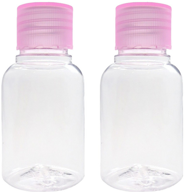 台灣 COSMOS 空瓶 瓶蓋顏色隨機 #928 75ml, 透明色, 2個