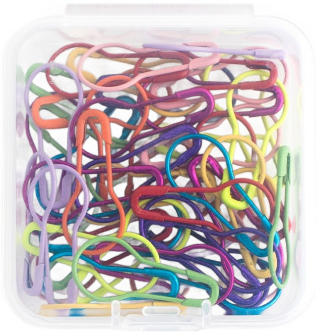 yarna 전구 단수링 50p + 플라스틱 케이스 세트, 랜덤발송, 1세트