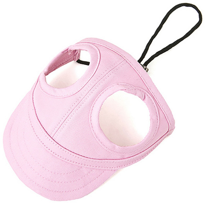 파스텔펫 반려동물 심플 캡모자, 핑크, 1개