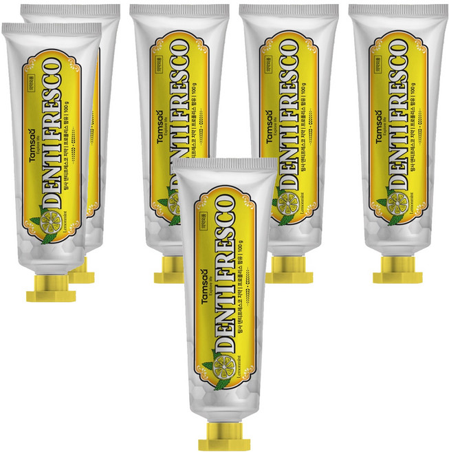 Tamsaa 口氣護理牙膏 檸檬薄荷味