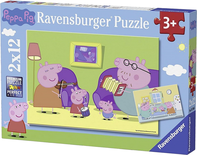 Ravensburger 維寶 佩佩豬拼圖, 24片, 佩佩豬, 1盒