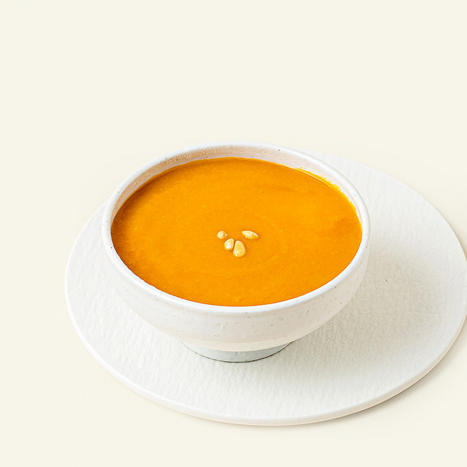 섬죽 유기농 인증 단호박죽 (냉장), 180g, 3개