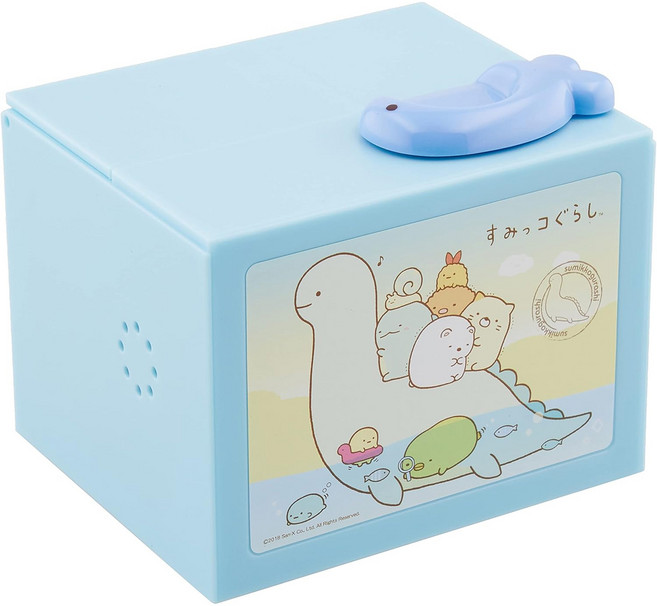 Sumikkogurashi 角落生物 扒手存錢箱, 1個, 藍色