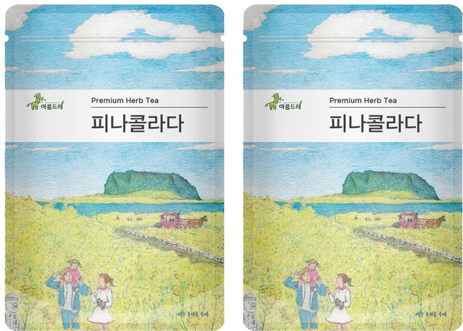 아름드레 삼각티백 피나콜라다, 25개입, 2개, 1.5g